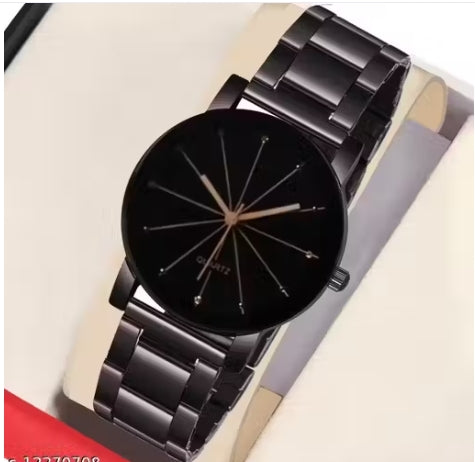 HRV Black Attractive watches for women/ladies